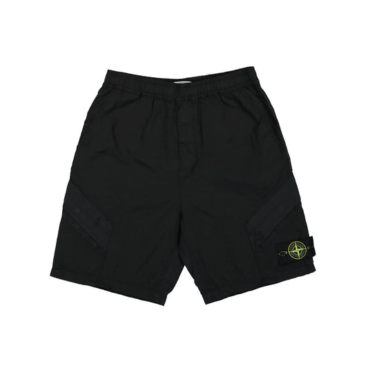 Шорти чоловічі Stone Island Black Patch Shorts