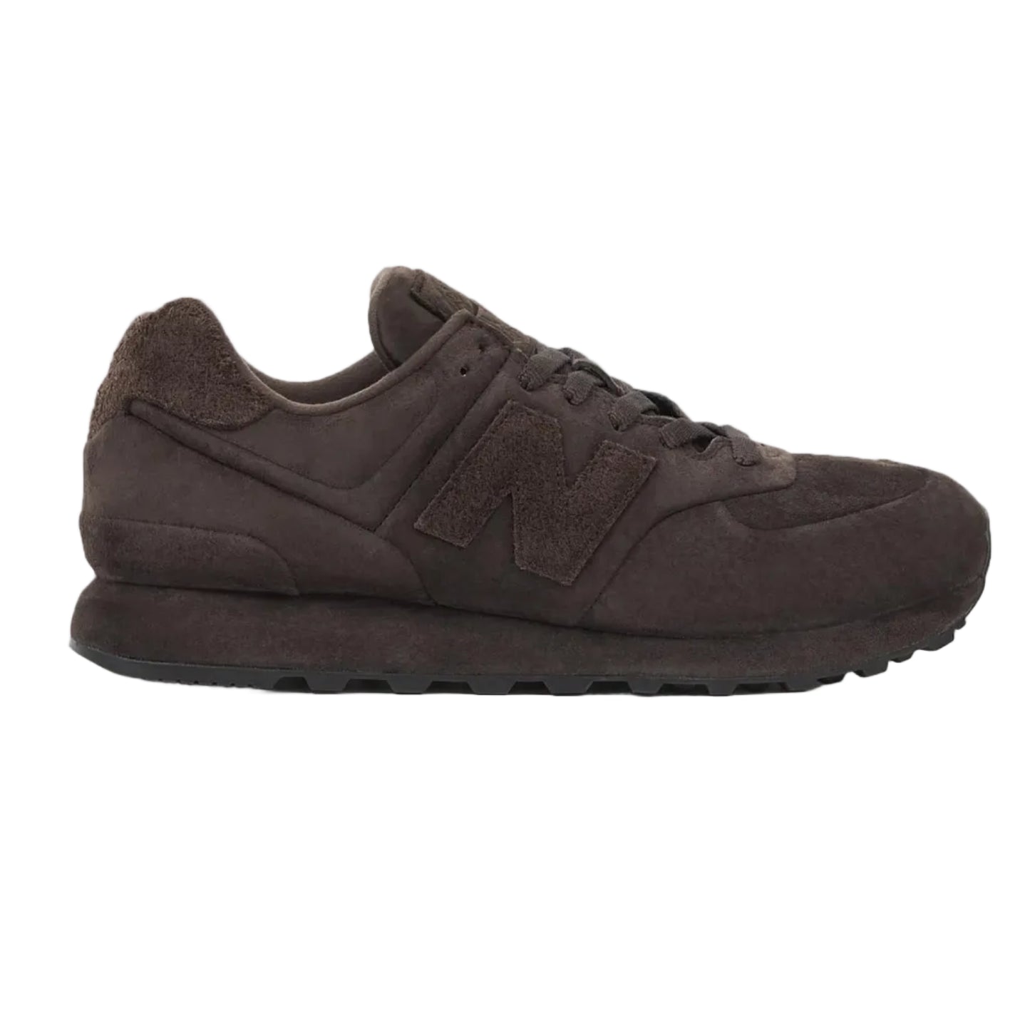 Кросівки чоловічі Stone Island New Balance 574 Ghost "Dark Brown"