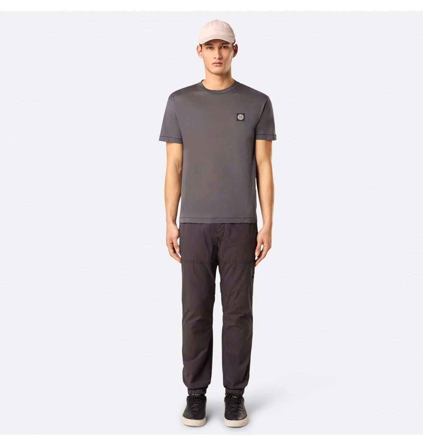 Футболка чоловіча Stone Island Compass Patch Crewneck T-Shirt
