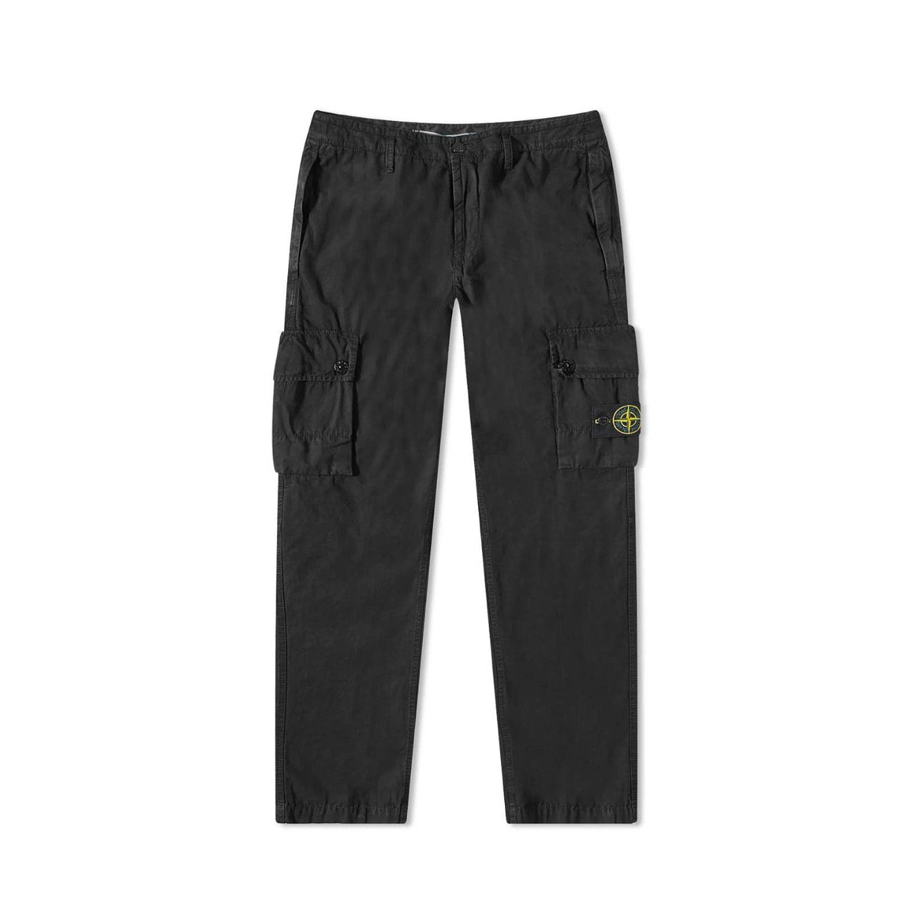 Штани чоловічі Stone Island Black Patch Cargo Pants