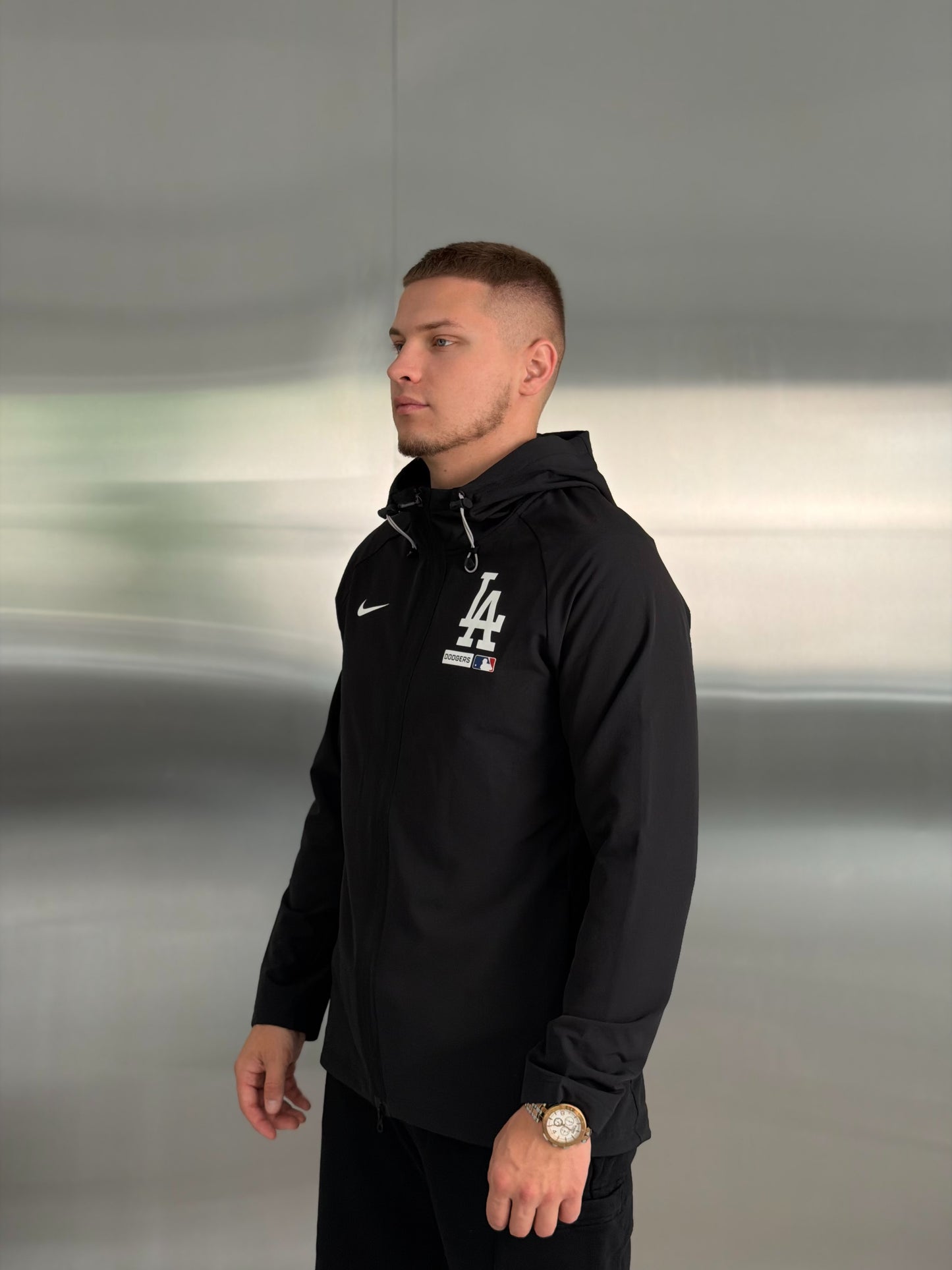 Вітровка чоловіча Men's Nike Therma-FIT MLB Full-Zip Hooded Jacket