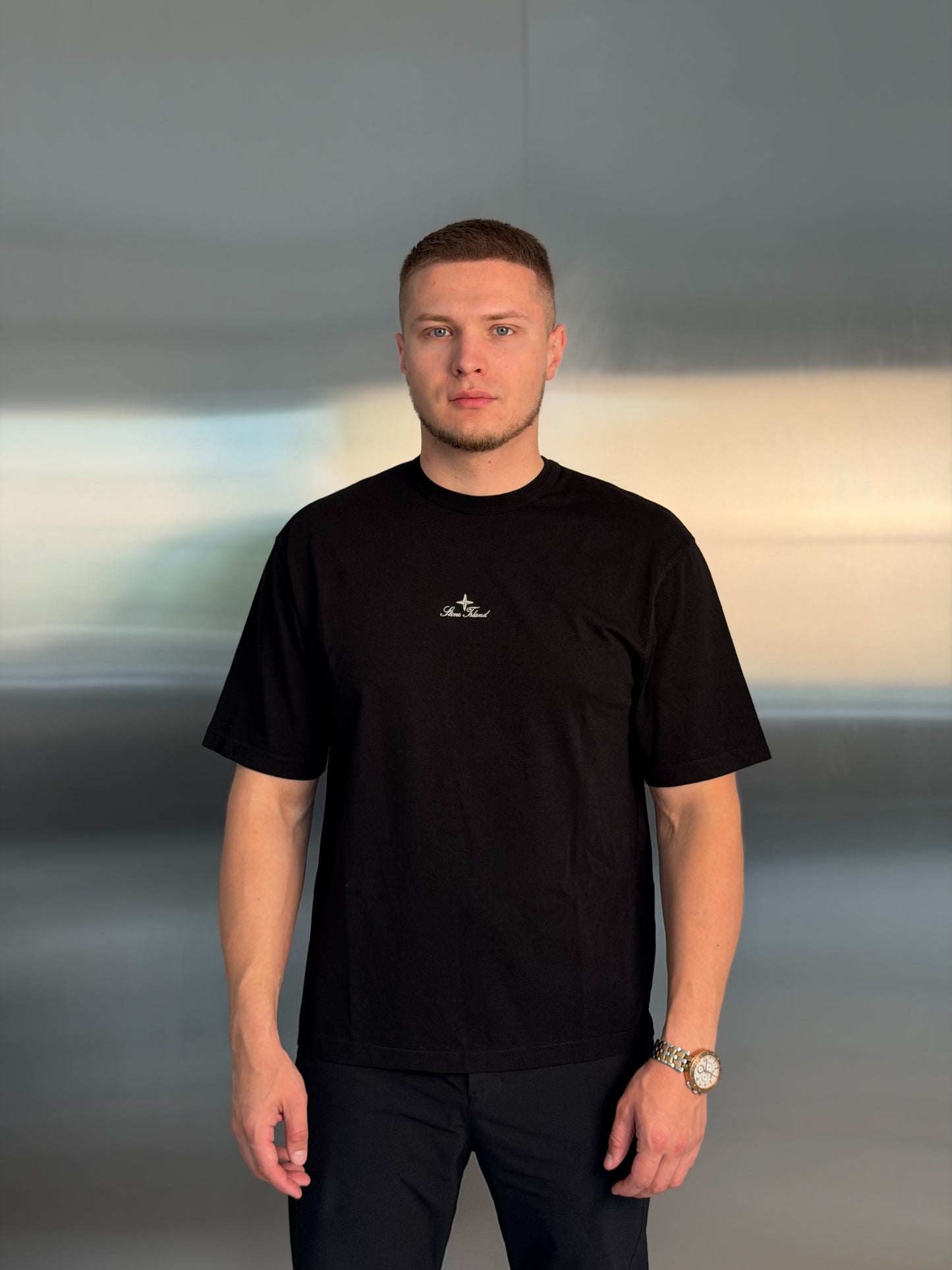 Футболка чоловіча Stone Island Short Sleeve Jersey T-Shirt