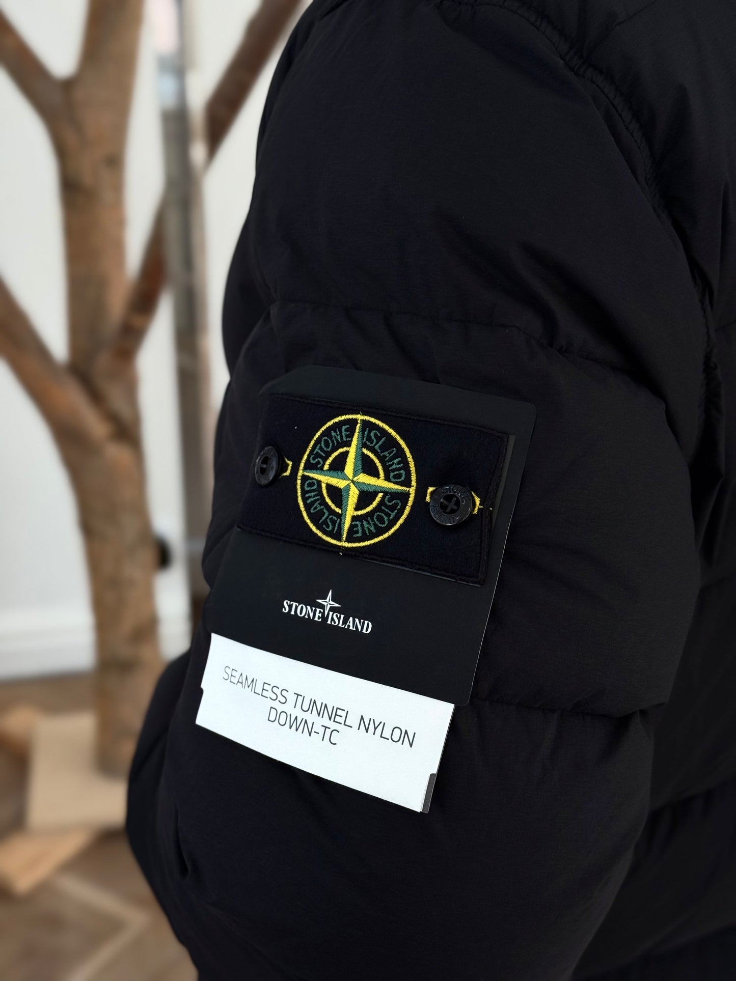 Пуховик чоловічий Stone Island Seamless Tunnel Nylon Down Jacket