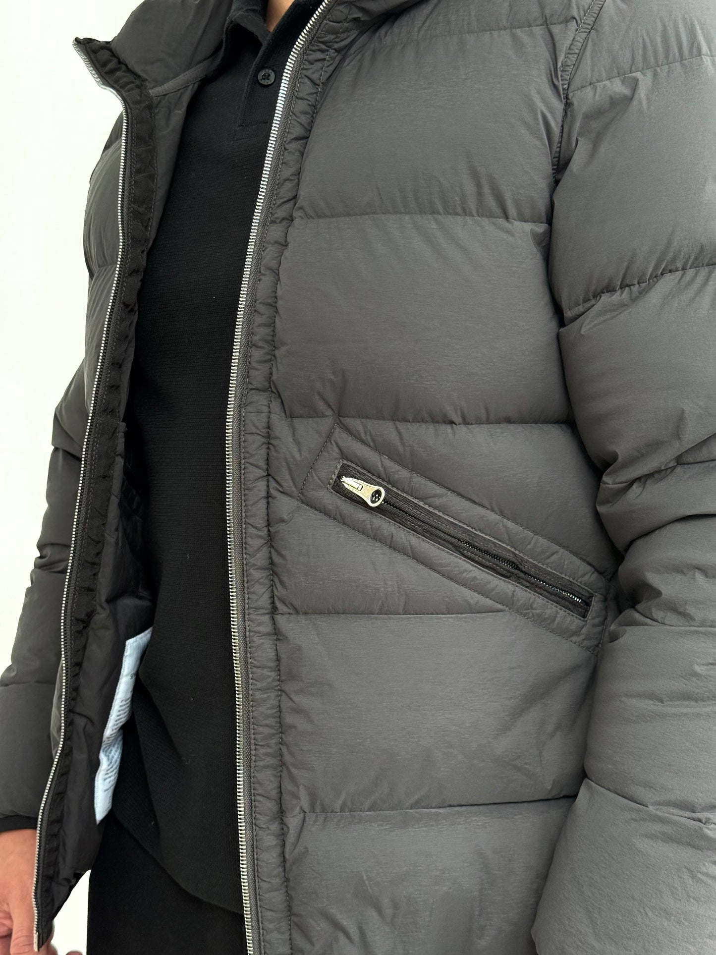 Пуховик чоловічий Stone Island Seamless Tunnel Nylon Down Jacket