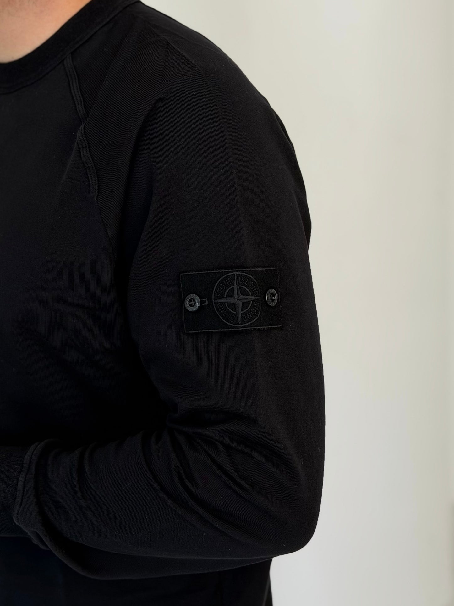 Світшот чоловічий Stone Island Ghost Piece Logo Crewneck