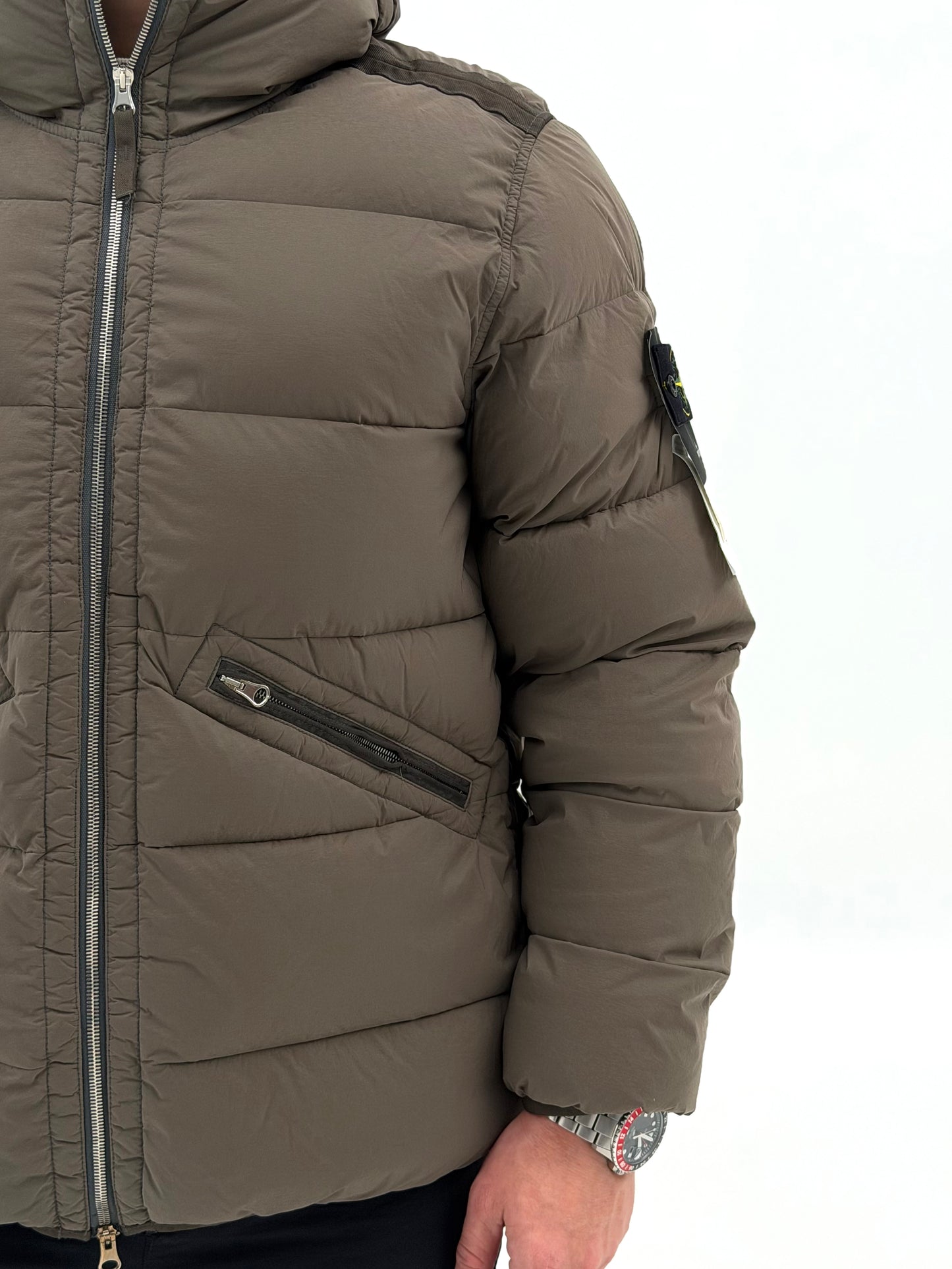 Пуховик чоловічий Stone Island Seamless Tunnel Nylon Down Jacket