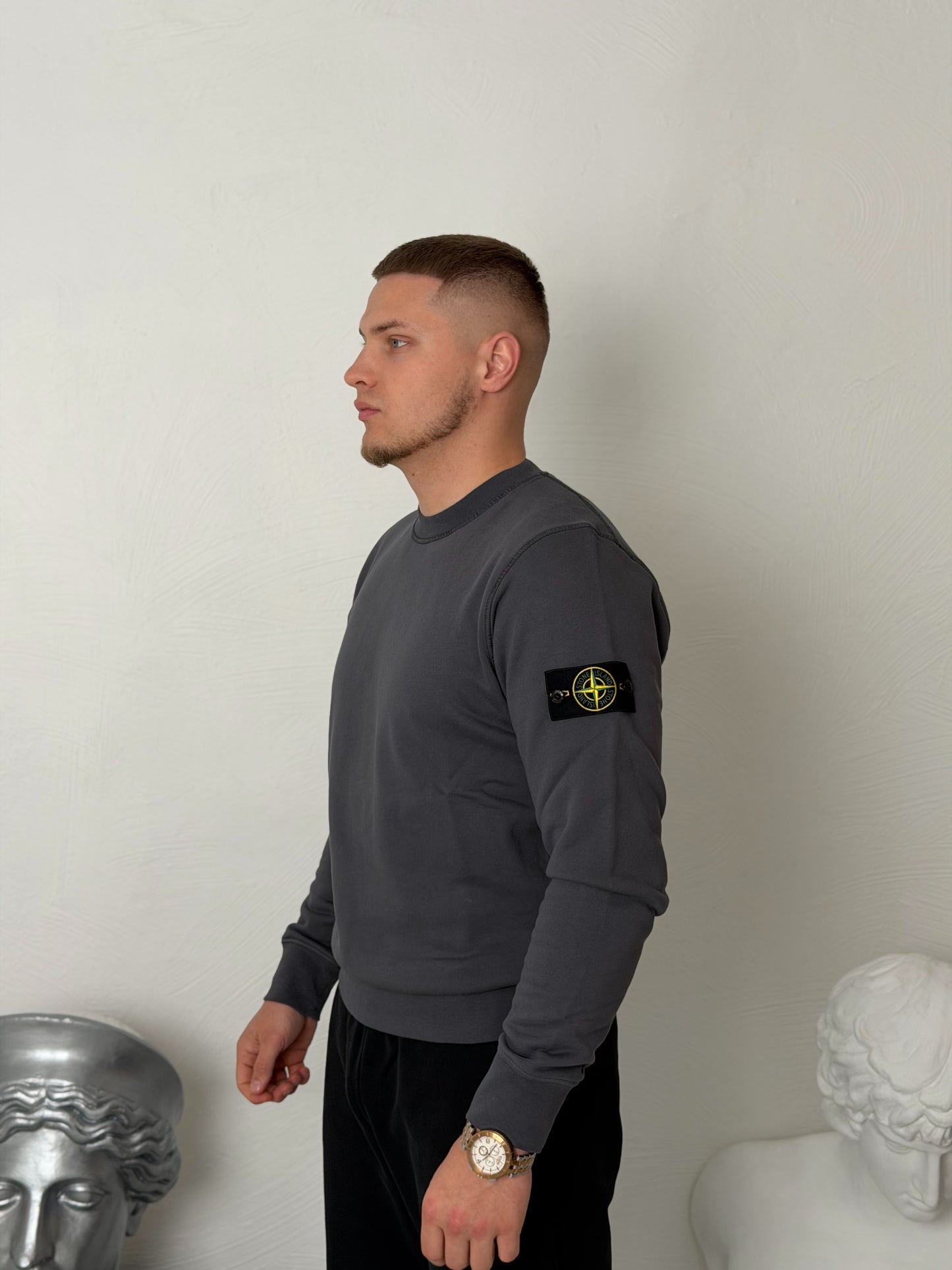 Светр чоловічий Stone Island Crewneck Sweatshirt