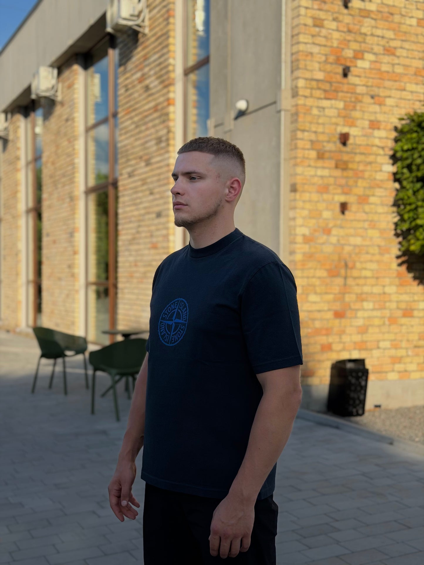 Футболка чоловіча Stone Island All Round Compas
