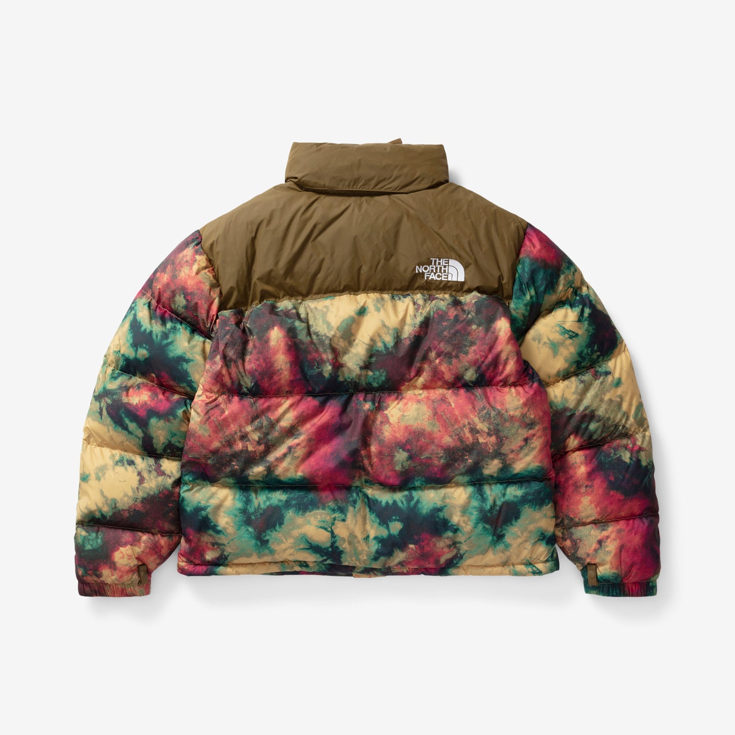 Куртка зимняя The North Face Nuptse 1996 Antelope Tan Ice Dye Print