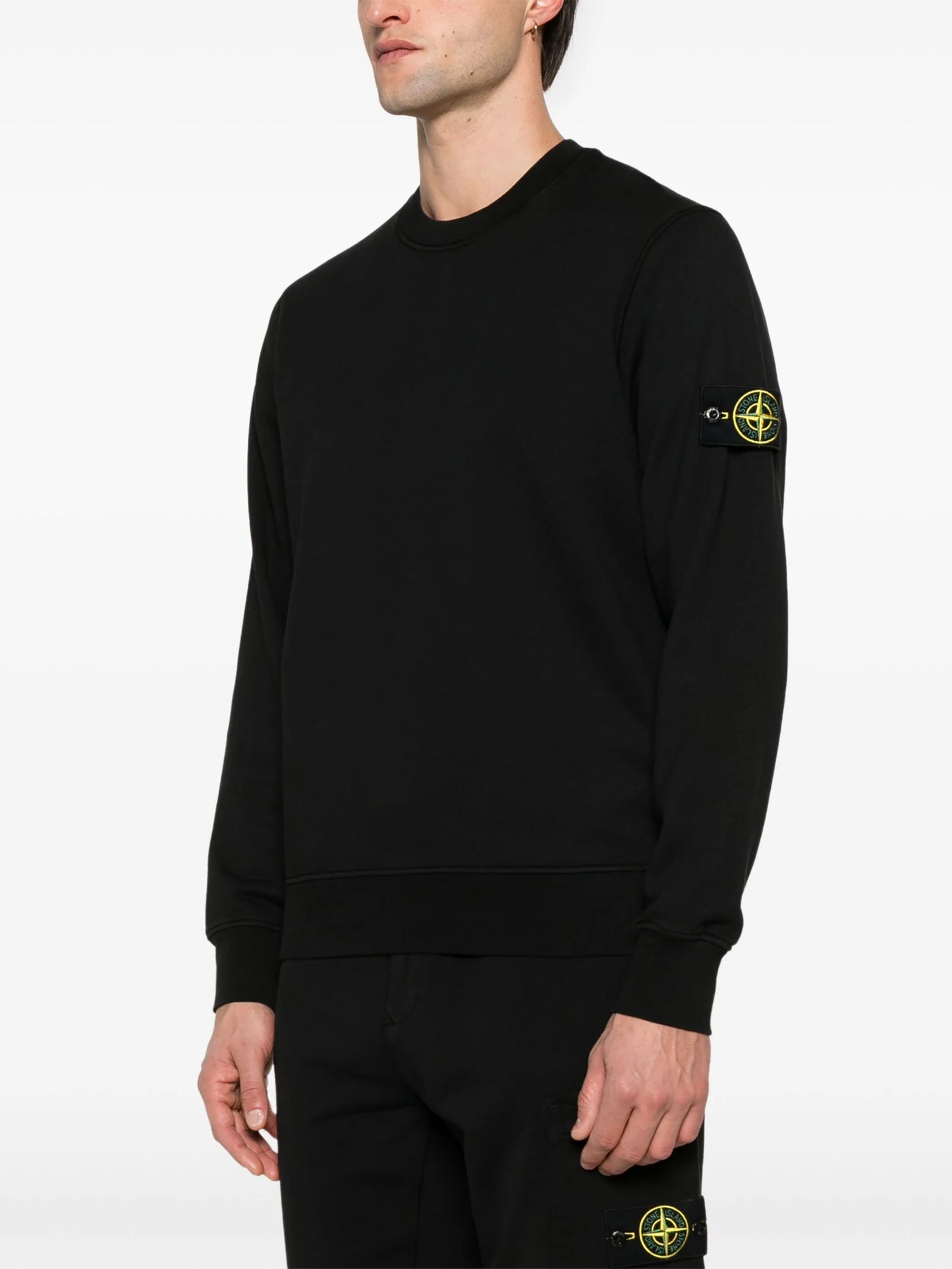 Светр чоловічий Stone Island Logo Patch Crewneck Sweatshirt