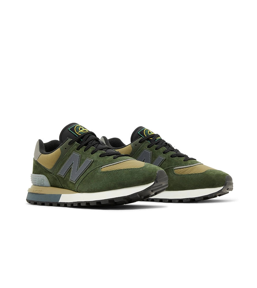 Кроссовки мужские New Balance Stone Island x 574 Legacy 'Dark Green'