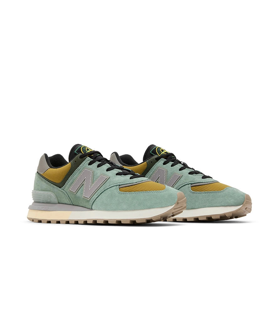Кросівки чоловічі New Balance Stone Island x 574 Legacy 'Light Green'