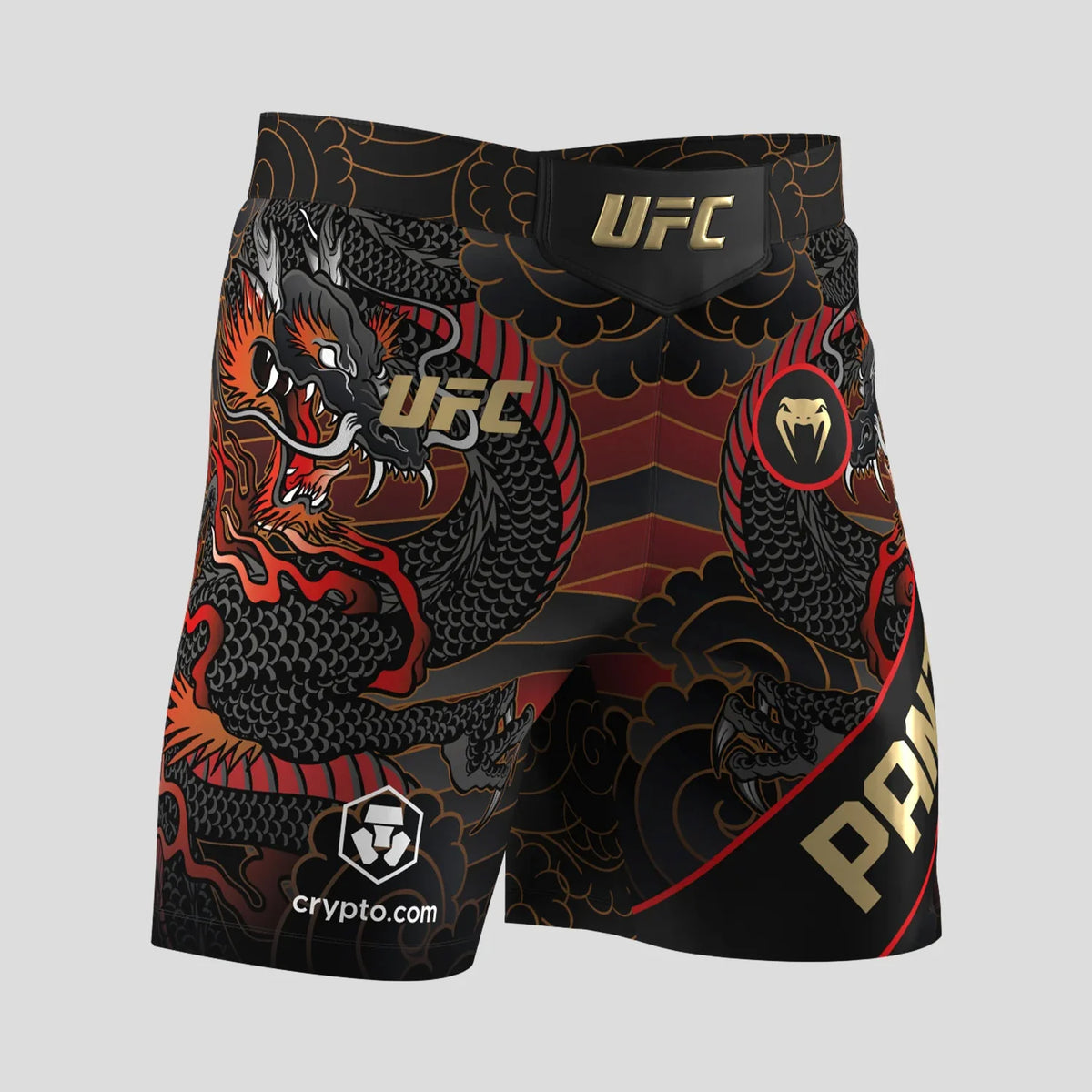 Чоловічі шорти Venum UFC Unrivaled Alexandre Pantoja Black/Red