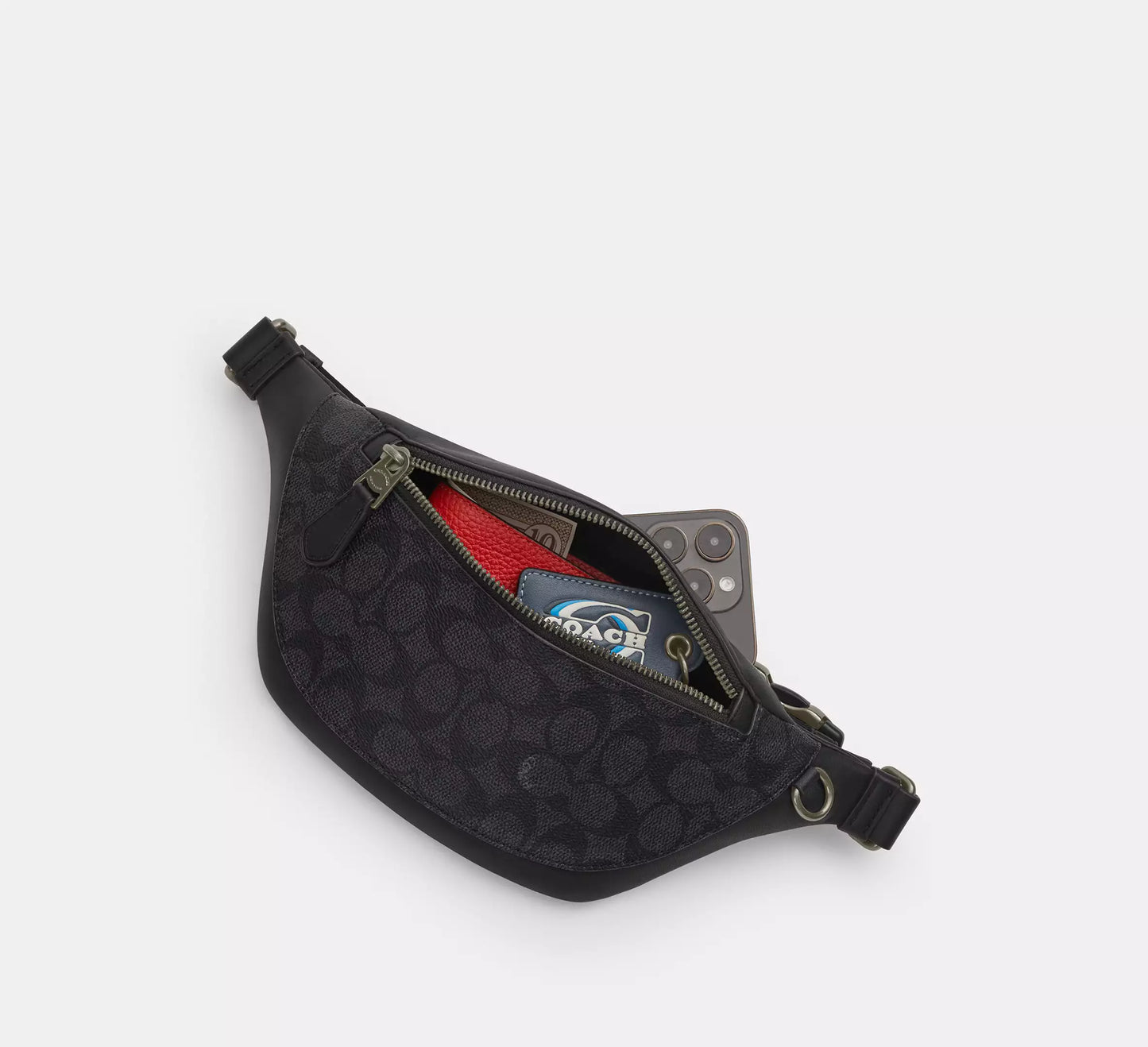 Сумка чоловіча Coach Warren Mini Belt Bag In Signature