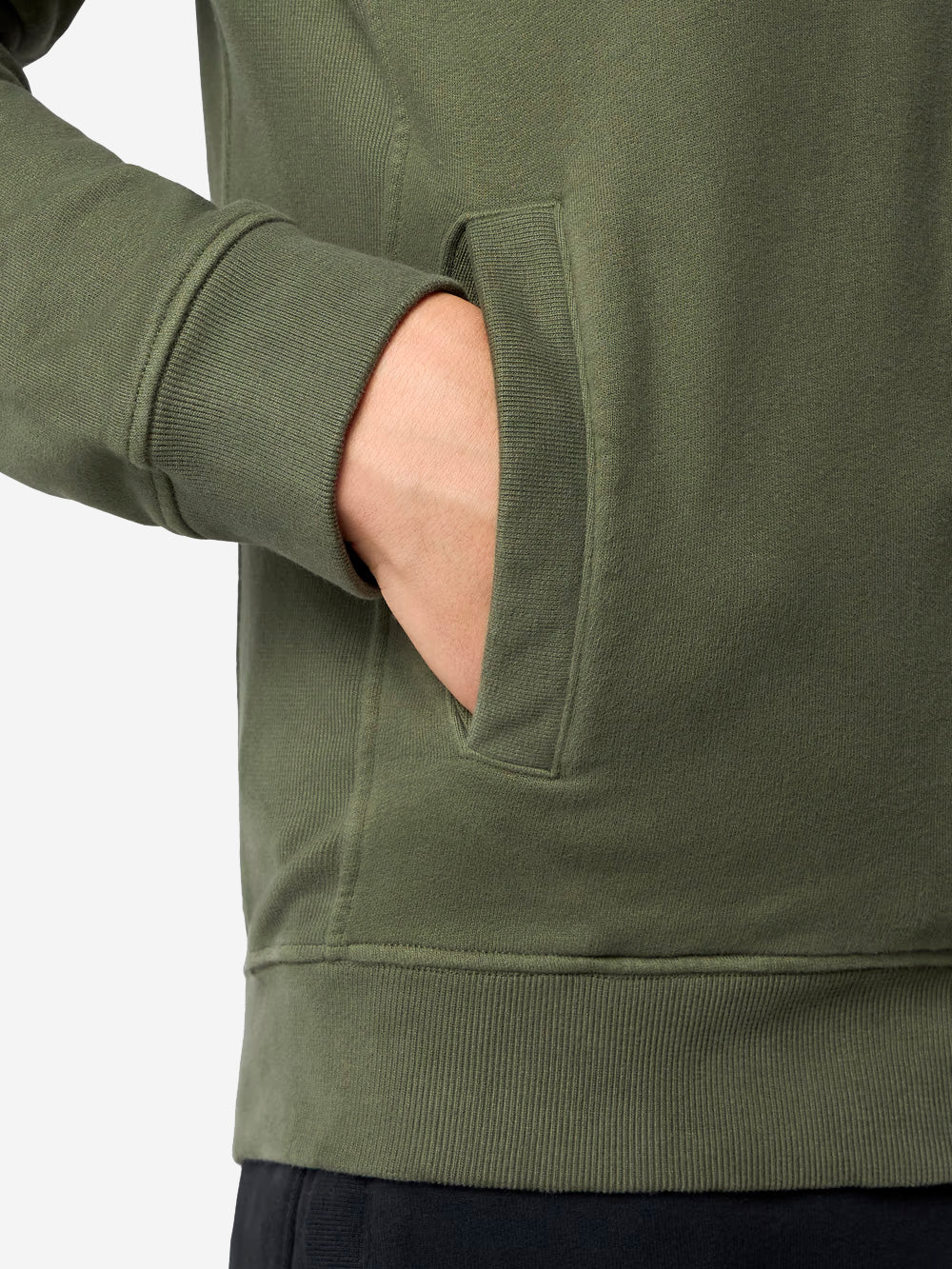 Кофта з капюшоном Stone Island Khaki Zip Hoodie