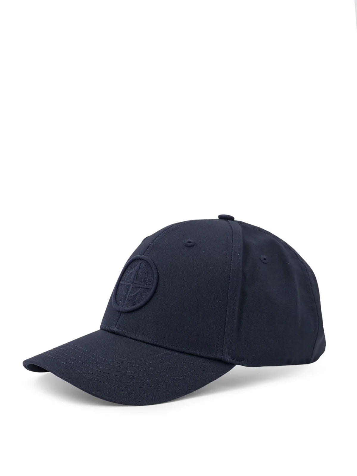 Кепка чоловіча Stone Island Logo Embroidered Cap in Navy