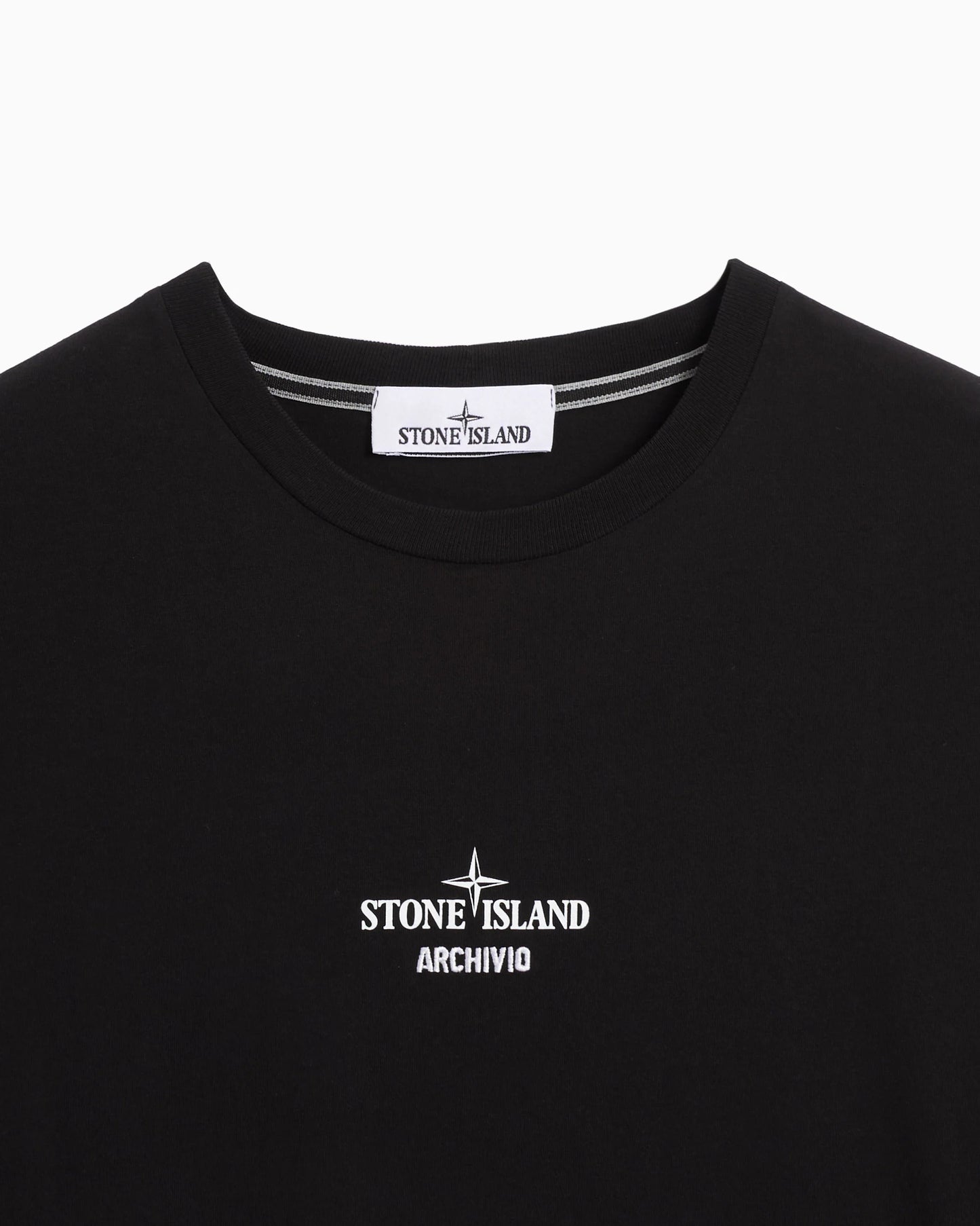 Футболка чоловіча Stone Island Black 'Archivio' T-Shirt