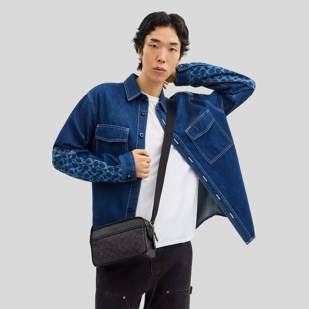 Сумка чоловіча Coach Graham Bag In Signature Canvas