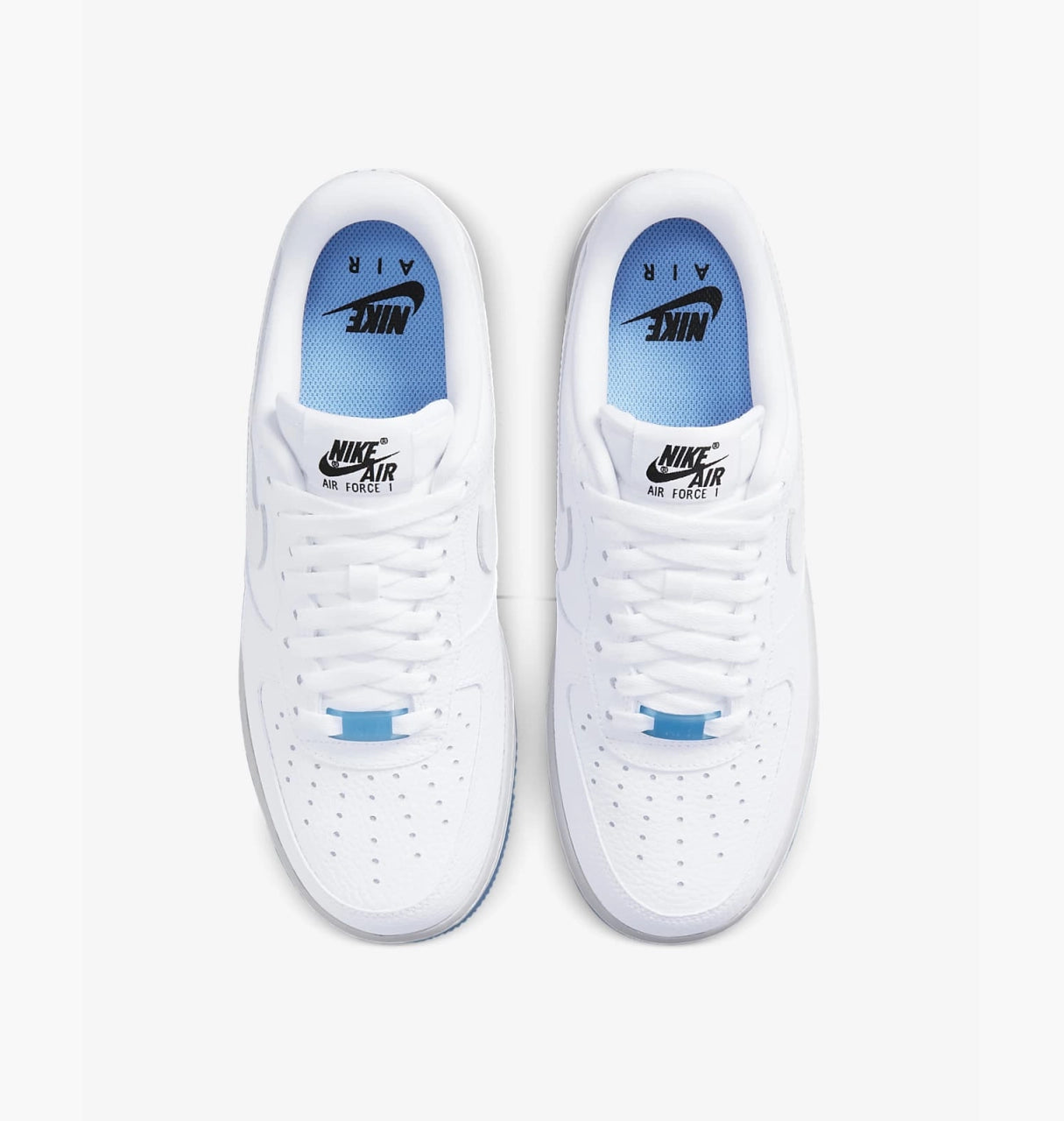 Кроссовки женские Nike Air Force 1 Low UV White University Blue