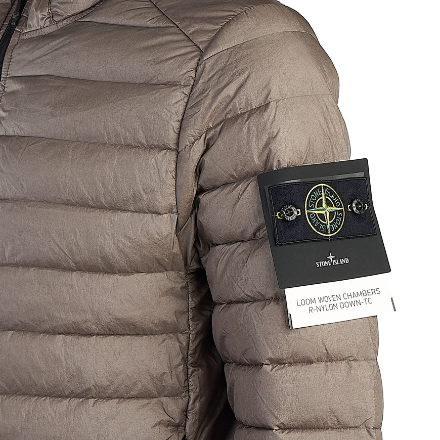 Мікропуховик чоловічий Stone Island Loom Woven Chambers R-Nylon Down-TC Jacket