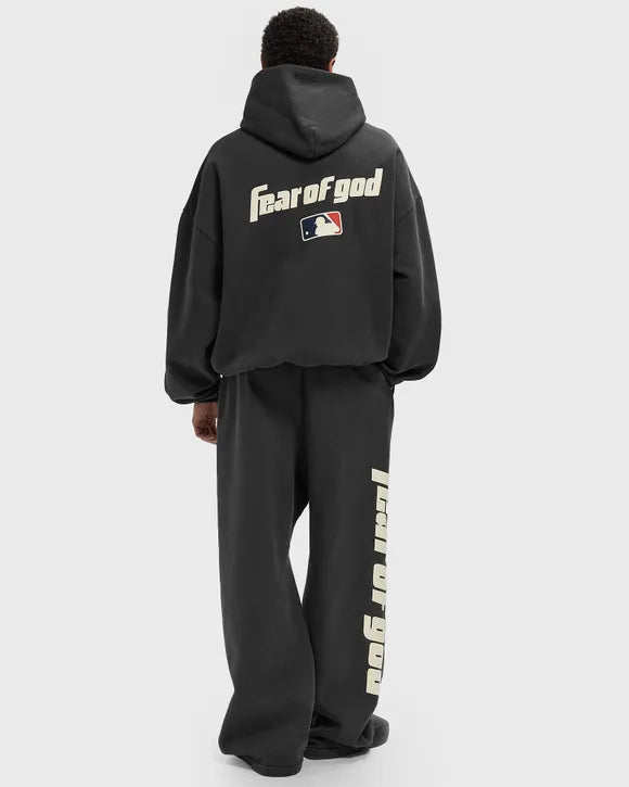 Худі унісекс Fear Of God ESSENTIALS MLB Sport Hoodie 'Black'