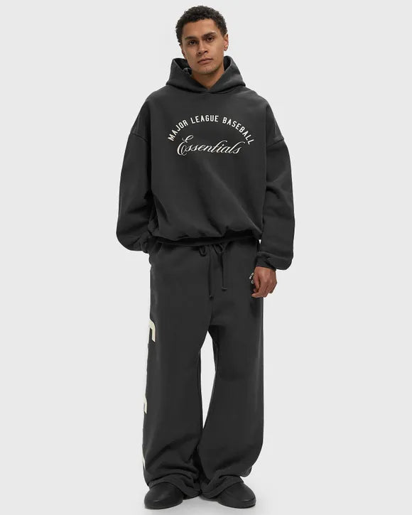 Худі унісекс Fear Of God ESSENTIALS MLB Sport Hoodie 'Black'