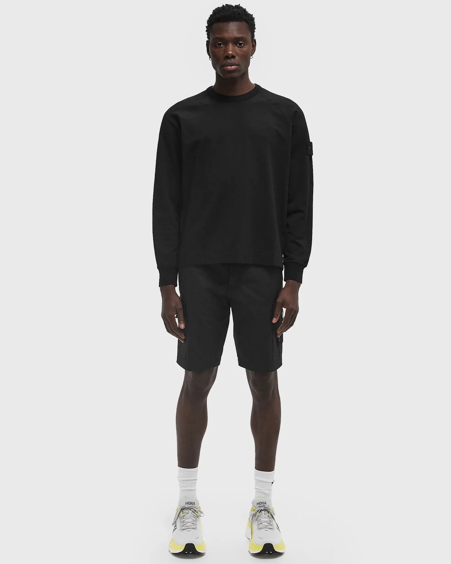Світшот чоловічий Stone Island Ghost Piece Logo Crewneck