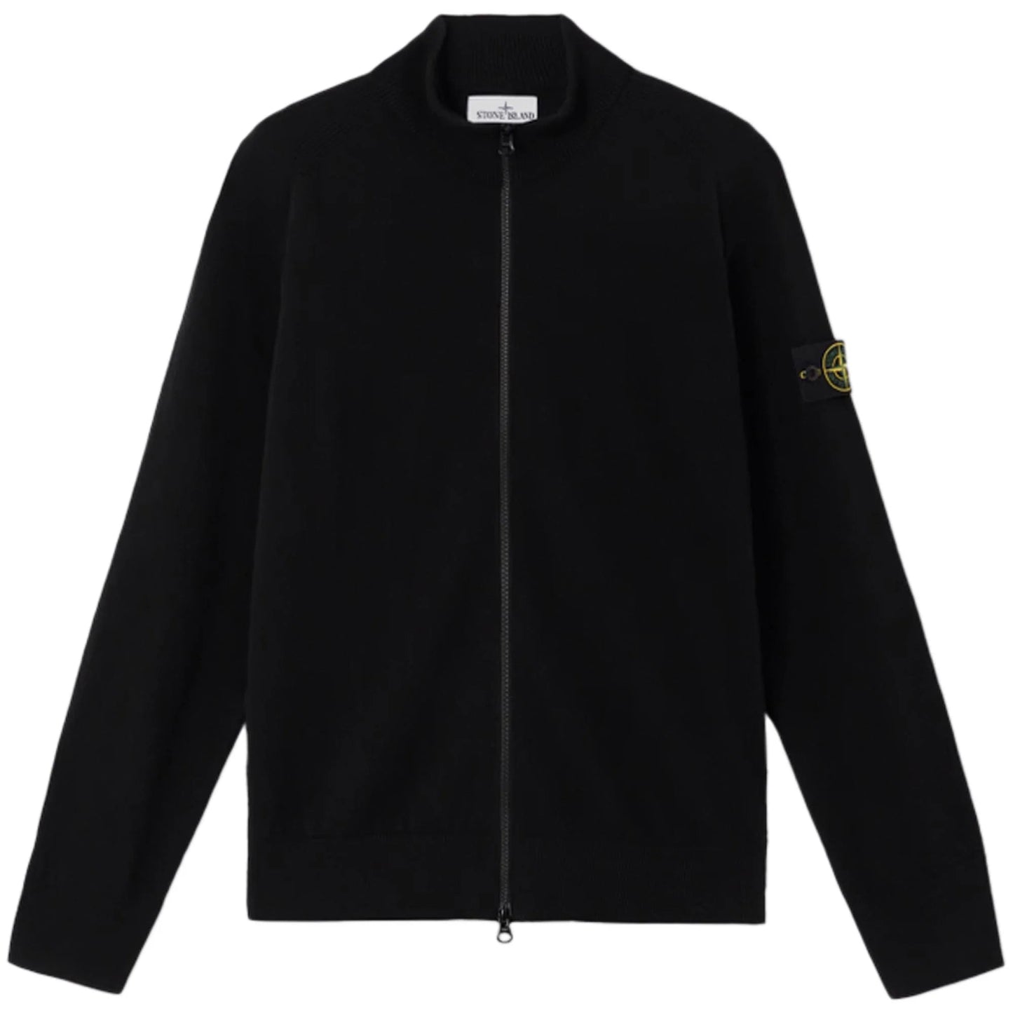 Кардиган чоловічий Stone Island Zip-up Jumper with Ribbed Trims