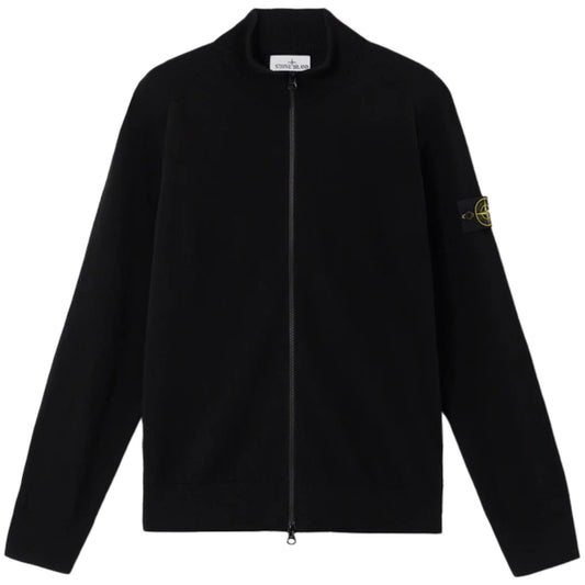 Кардиган чоловічий Stone Island Zip-up Jumper with Ribbed Trims