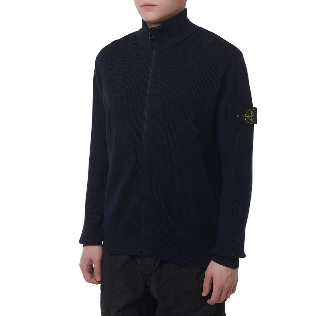 Кардиган чоловічий Stone Island Ribbed Soft Zip Cardigan