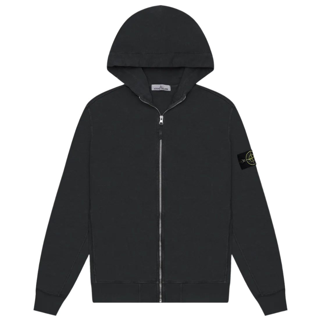 Кофта з капюшоном Stone Island Malfile Old Effect Full Zip