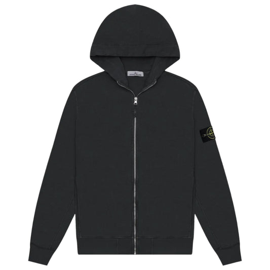 Кофта з капюшоном Stone Island Malfile Old Effect Full Zip