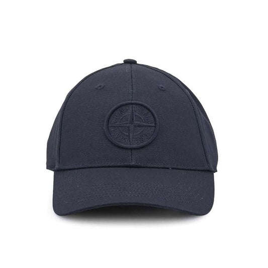 Кепка чоловіча Stone Island Logo Embroidered Cap in Navy