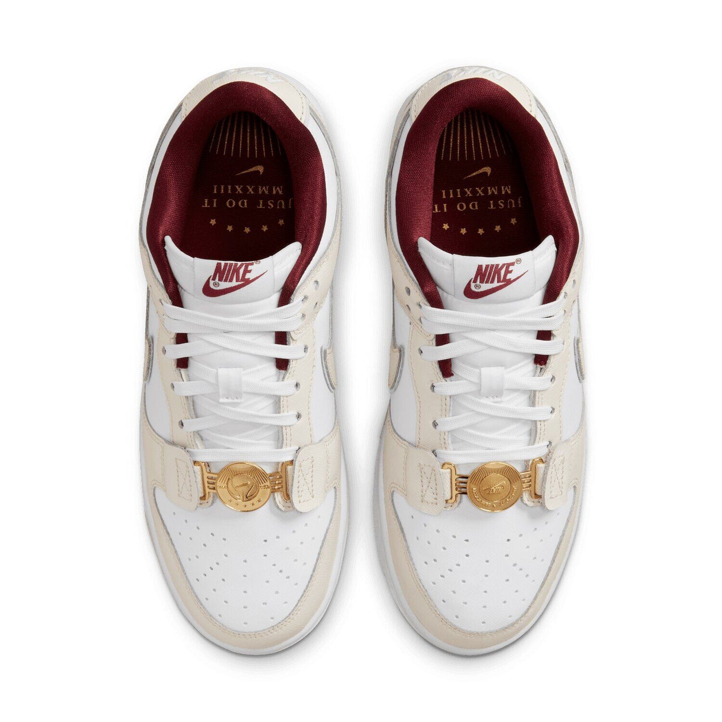 Кроссовки женские Nike Dunk Low Just Do It White Sail
