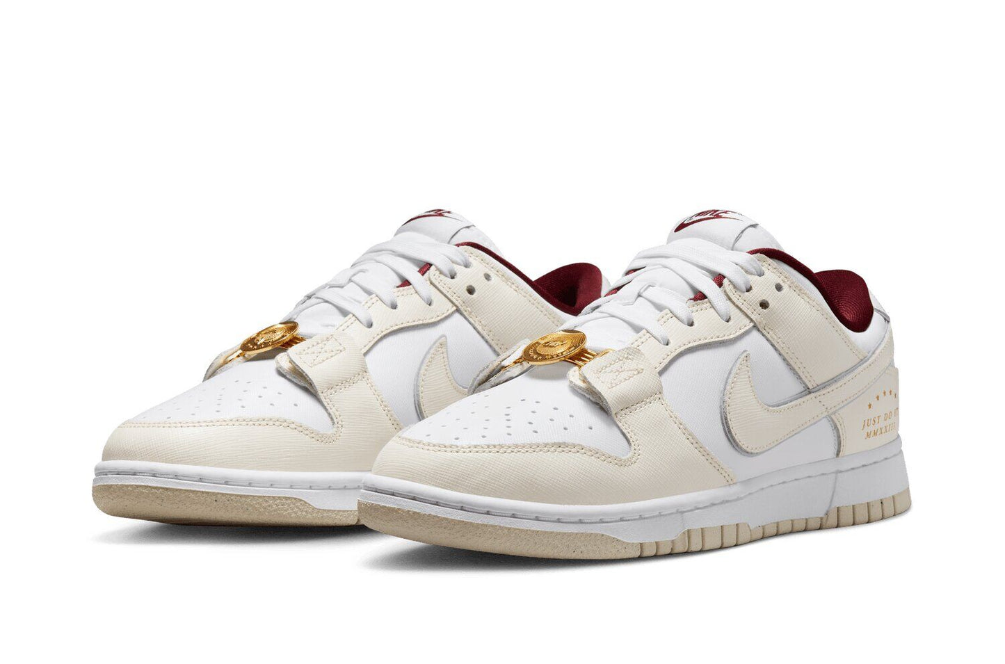 Кроссовки женские Nike Dunk Low Just Do It White Sail