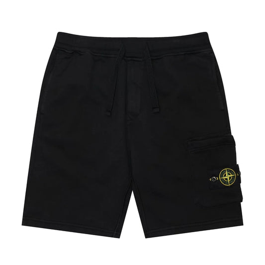 Шорти чоловічі Stone Island Organic Cotton in Black