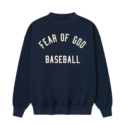 Світер унісекс Fear Of God ESSENTIALS MLB Sport Crewneck 'Midnight Navy'