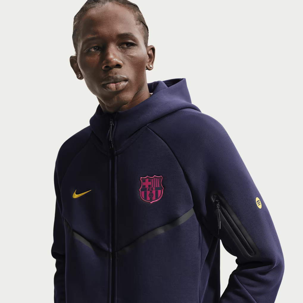 Кофта чоловіча Nike FС Barcelona Tech Fleece 2026