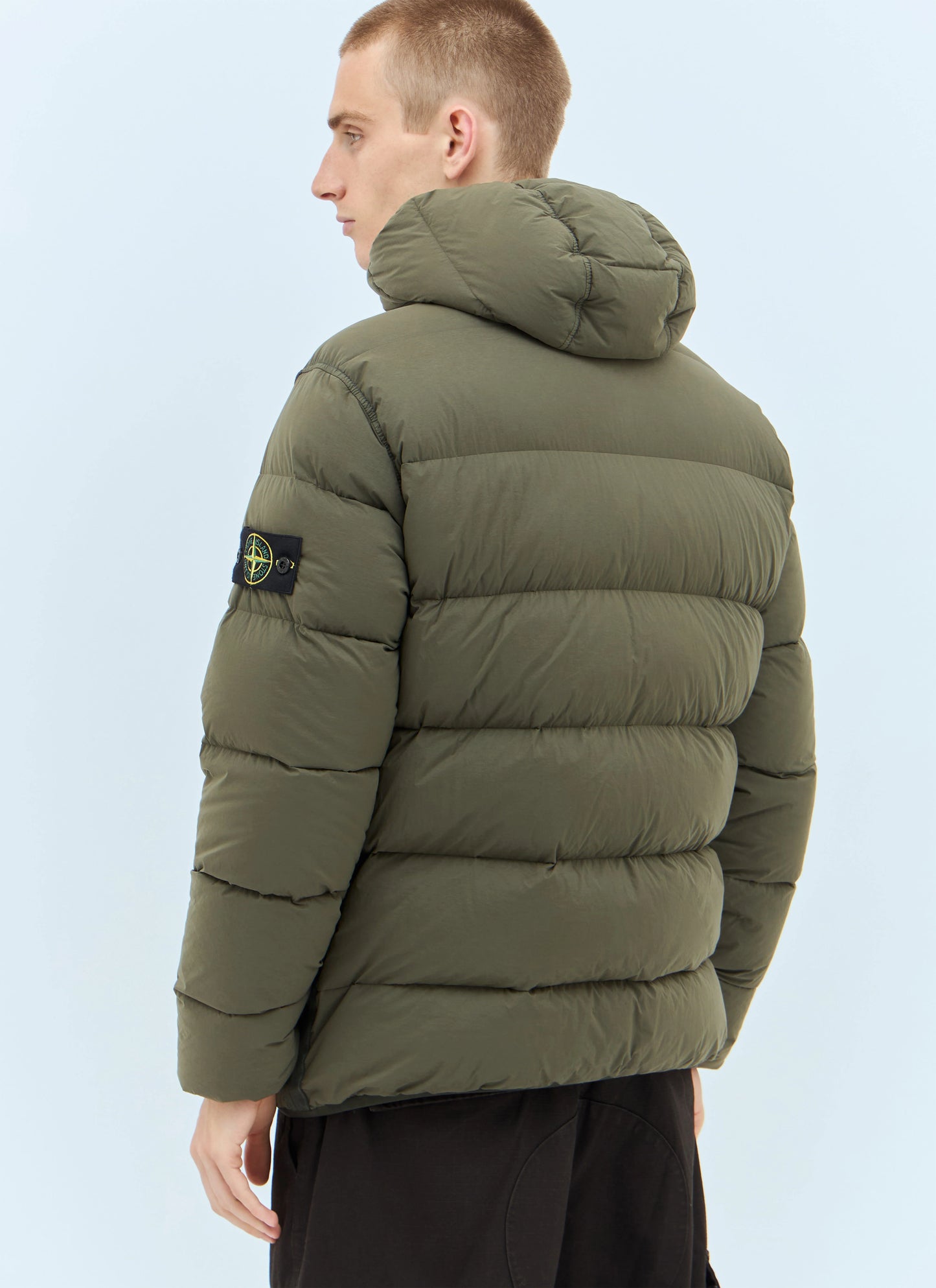 Пуховик чоловічий Stone Island Seamless Tunnel Nylon Down Jacket