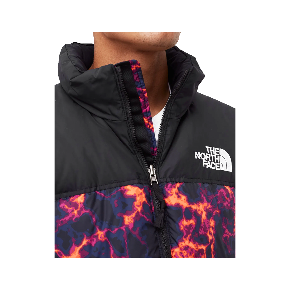 Куртка зимняя The North FACE Nuptse 1996 M Black Marble Camo Print