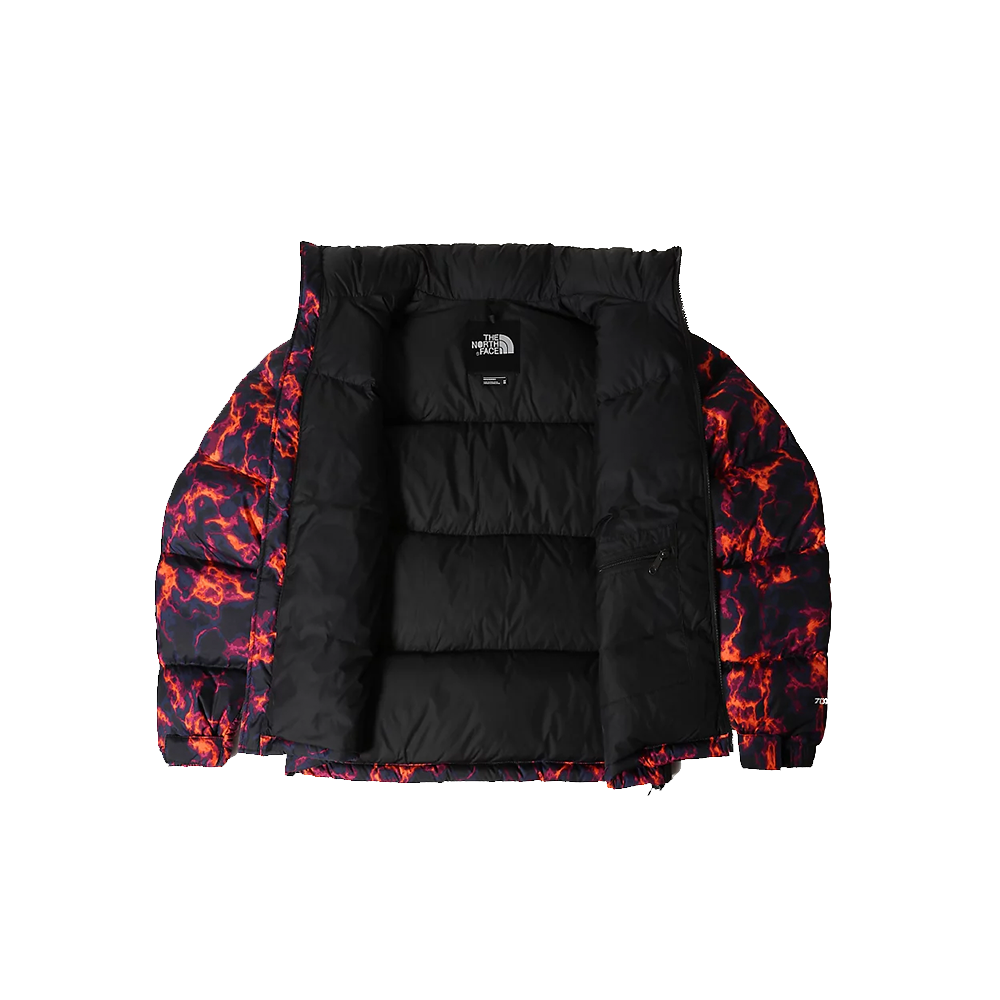 Куртка зимняя The North FACE Nuptse 1996 M Black Marble Camo Print