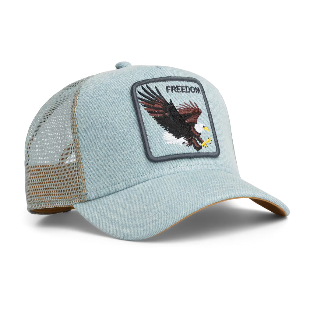 Кепка чоловіча Goorin Bros The Eagle Adjustable Trucker Hat Denim