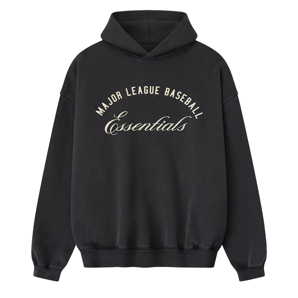 Худі унісекс Fear Of God ESSENTIALS MLB Sport Hoodie 'Black'